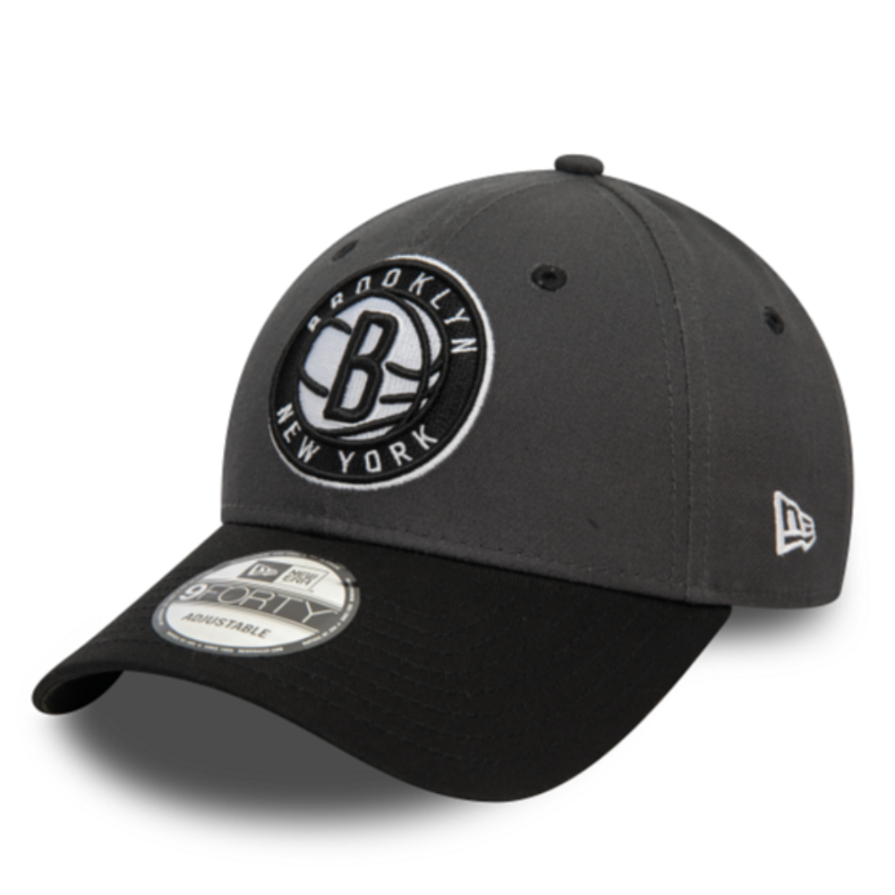 New Era - 9Forty NBA Side Patch Brooklyn Nets Cap - Grey/Black